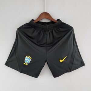 2022 Brazil Training Wear Shorts Black