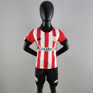 2022-2023 Athletic Bilbao Home Kids Jersey