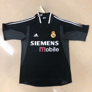 Real Madrid 2004 Retro Away Soccer Jersey