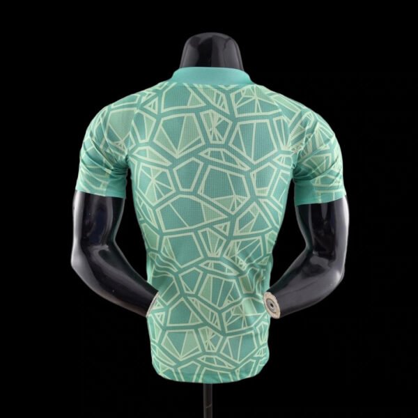 2022/2023 MANCHESTER UNITED GOALKEEPER KIT PLAYER VERSION (TEAL) - Image 2