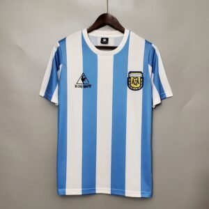 1986 Argentina Retro Home Jersey