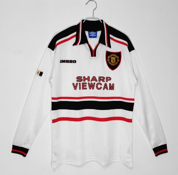 Manchester United 1998-1999 Retro Long Sleeve Away Jersey