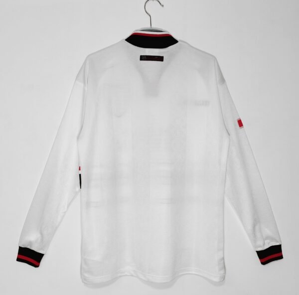 Manchester United 1998-1999 Retro Long Sleeve Away Jersey - Image 2