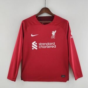 2022/2023 LIVERPOOL HOME KIT LONG SLEEVE STADIUM VERSION