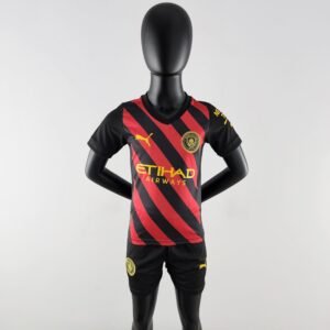 2022-2023 Manchester City Away Kids Jersey