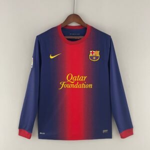 2012-2013 Barcelona Retro Long Sleeve Jersey