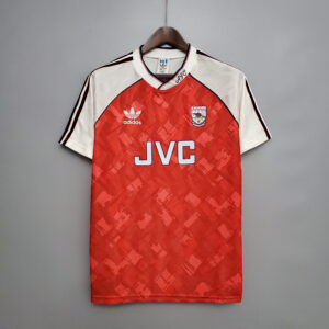 Arsenal 1990 Retro Home Soccer Jersey