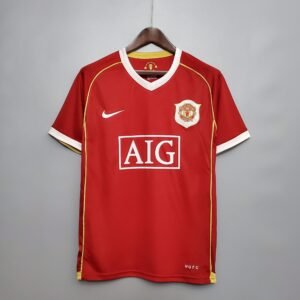 2006-2007 Manchester United Home Retro Jersey