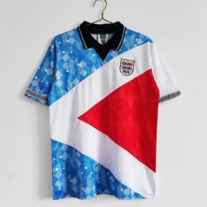 England 1990 Retro Soccer Jersey