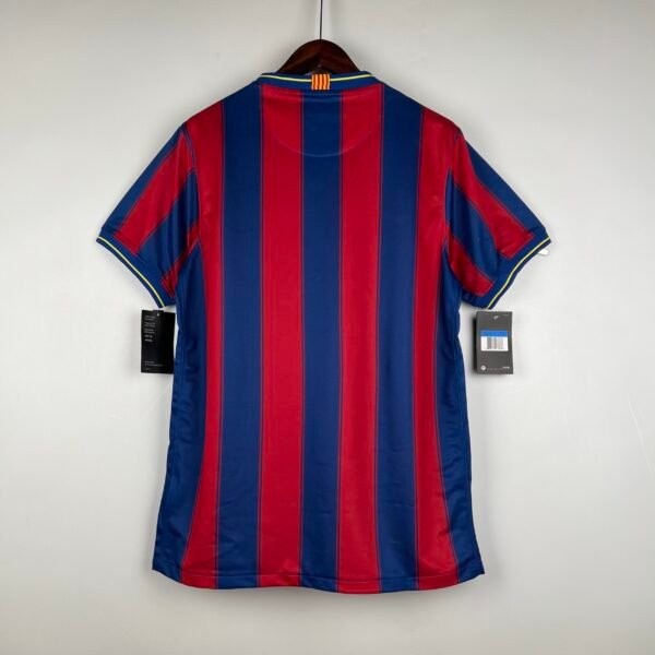 2009-2010 BARCELONA HOME RETRO JERSEY - Image 2