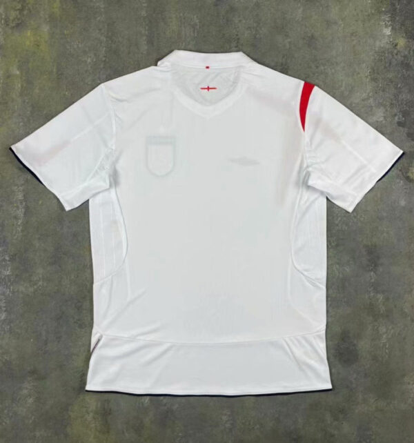 England 2004 Retro Home Soccer Jersey - Image 2