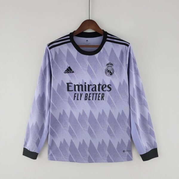 2022-2023 Real Madrid Away Long Sleeve