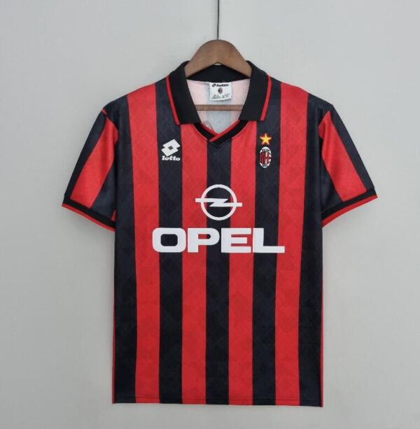 AC Milan 1995-1996 Home Retro Jersey