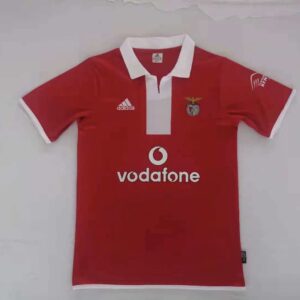 Benfica 2003-2004 Retro Home Jersey