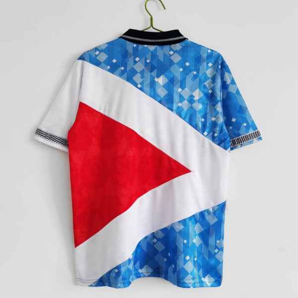 England 1990 Retro Soccer Jersey - Image 2