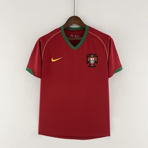 2006 Portugal Retro Home Jersey