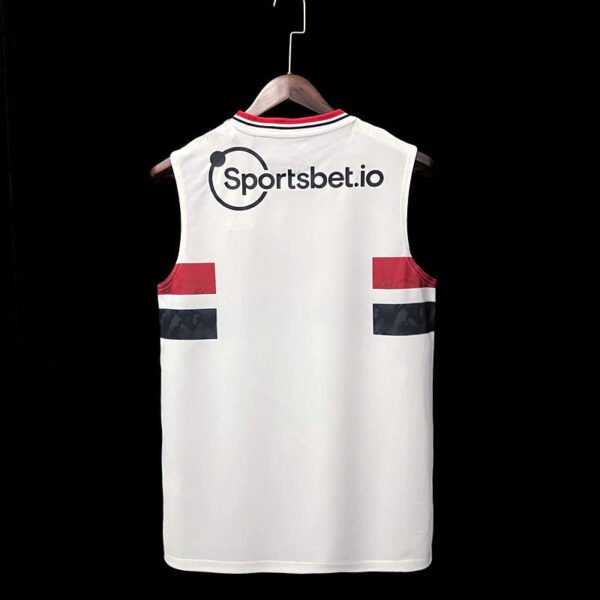 2022/2023 SAO PAULO SLEEVELESS HOME KIT - Image 2