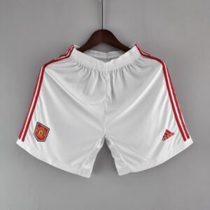 22/23 Manchester United Shorts White