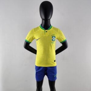 2022 Brazil World Cup Kids Jersey