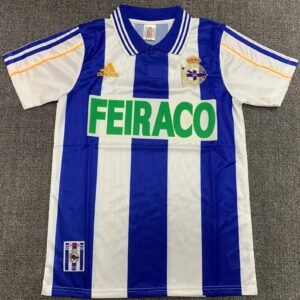 1999-2000 Deportivo La Caruna Retro Home Jersey