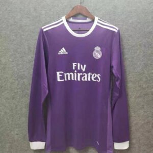 2016/2017 REAL MADRID AWAY KIT LONG SLEEVE