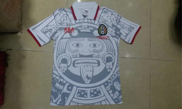 Mexico 1998 Retro Away Soccer Jersey