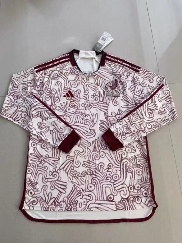 2022 Mexico World Cup Away Long Sleeve Stadium Version