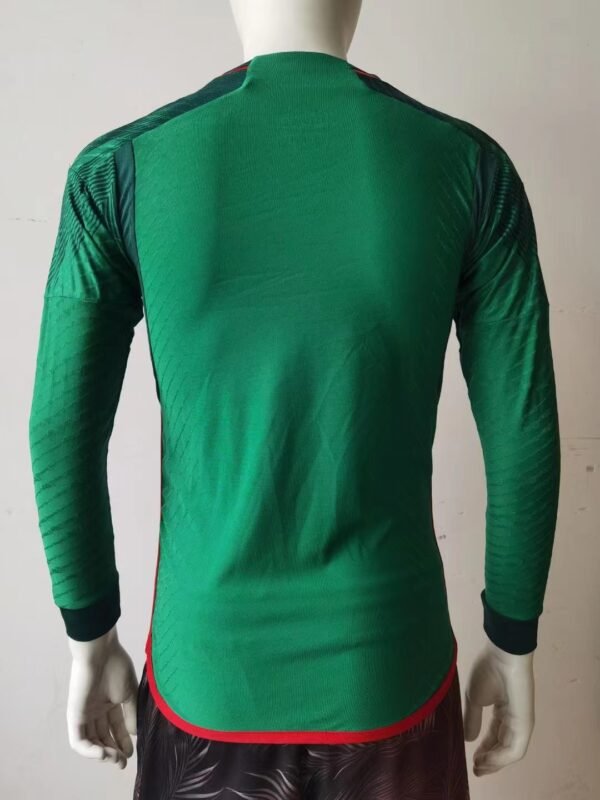 2022 Mexico World Cup Long Sleeve Home Player Version - Image 2