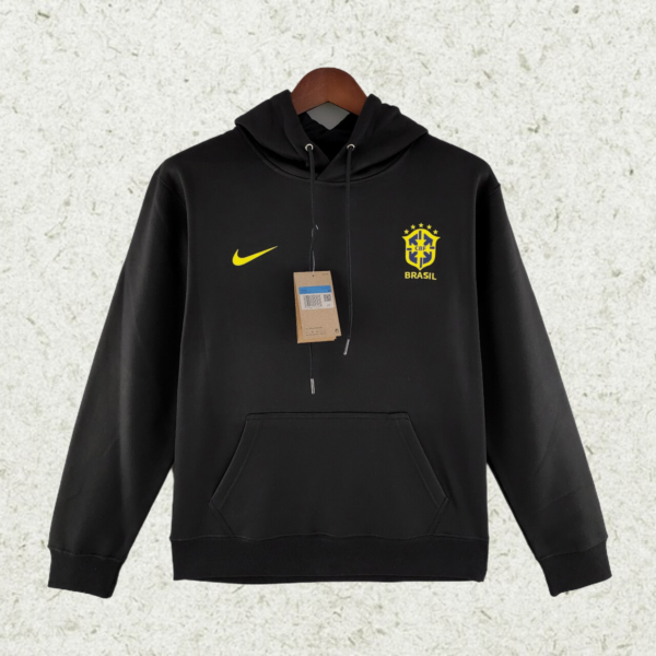 2022 BRAZIL HOODIE BLACK