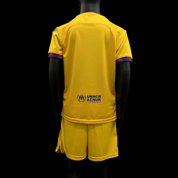 2023-2024 Barcelona 4th kids jersey - Image 2