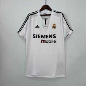 2003-2004 Real Madrid Retro Home Jersey
