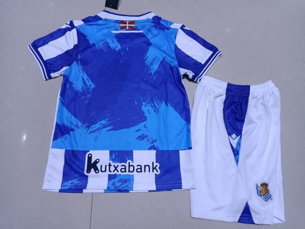 2023-2024  Real Sociedad Home Kids Version - Image 2