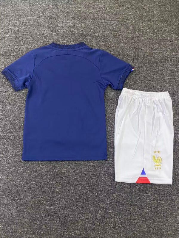 2022-2023 France Home Kids Version - Image 2