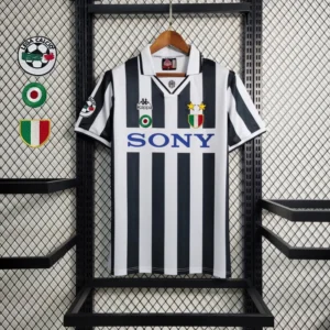 1995-1997 Juventus Home Retro Soccer Jersey