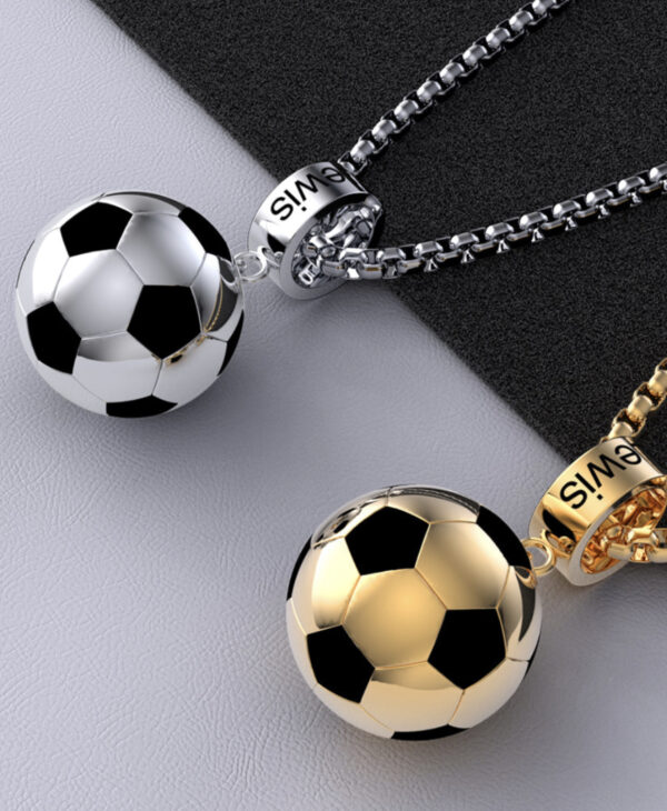 Personalized Fashion Soccer Necklace