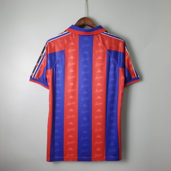 Barcelona 1995-1997 Retro Home Soccer Jersey - Image 2