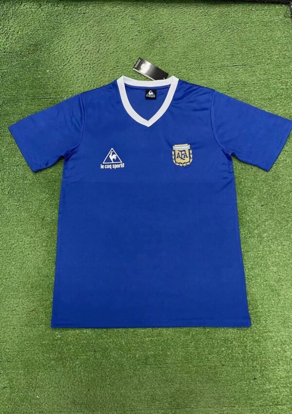 1986 Argentina Retro Away Jersey