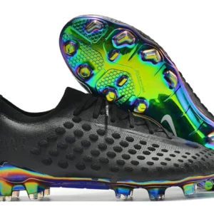 Men’s Phantom Ultra Venom Elite Firm Ground Soccer Cleats - Black/Chrome LIMITED EDITION