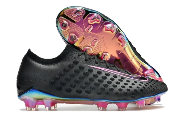 Men’s Phantom Ultra Venom Elite Firm Ground Soccer Cleats - Black/Pink Blast LIMITED EDITION