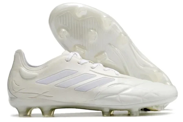 Copa Pure + “Pearlized” Firm Ground Soccer Cleats - Footwear White