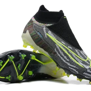 Men’s Phantom GX “Link” DF Elite Firm Ground Cleats - Black/Volt/White/Blue Glow LIMITED EDITION