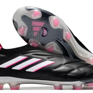 Copa Pure + “Own Your Football” Firm Ground Soccer Cleats - Core Black/Zero Metallic/Shock Pink