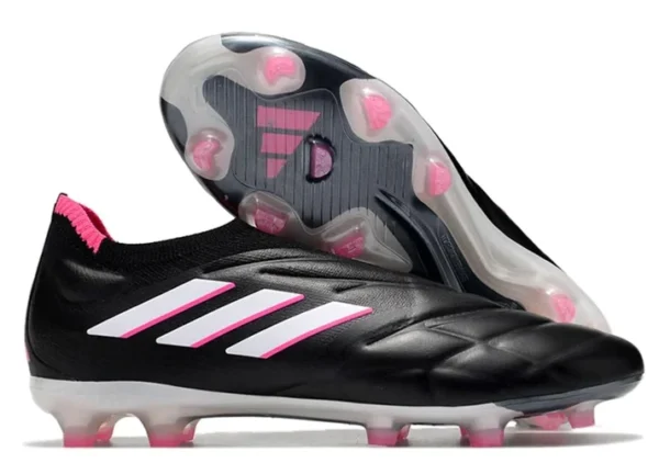 Copa Pure + “Own Your Football” Firm Ground Soccer Cleats - Core Black/Zero Metallic/Shock Pink