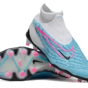 Men’s Phantom GX “Blast” DF Elite Firm Ground Cleats - Baltic Blue/White/Laser Blue/Pink Blast LIMITED EDITION