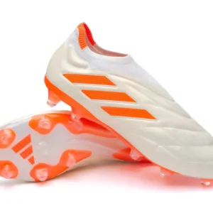 Copa Pure + “Heatspawn” Firm Ground Soccer Cleats - Off White/Solar Orange