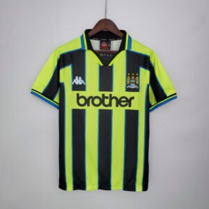 1998-1999 Manchester City Away Retro Jersey