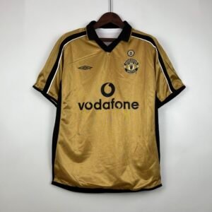 2001-2002 Manchester United 100th Anniversary Edition Retro Jersey