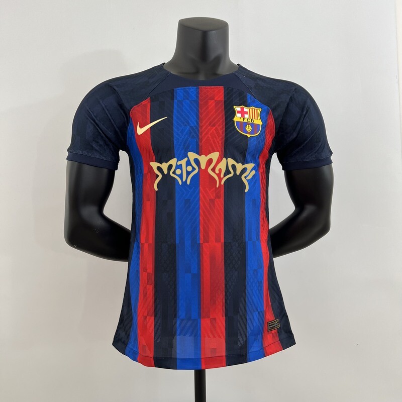 2022/2023 Barcelona Home Kit Motomami Player Version – Grade A Soccer Shop