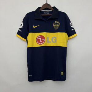 2009-2010 Boca Juniors Home Retro Jersey
