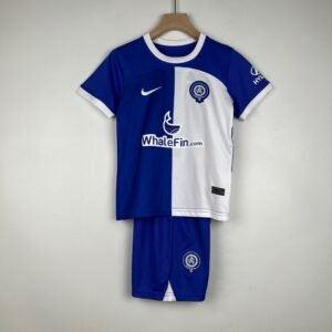2023-2024 Atletico Madrid 120th Anniversary Away Kids Jersey